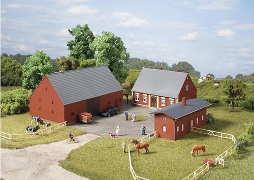 Auhagen 11439 bauernhof - bauernhof, h0