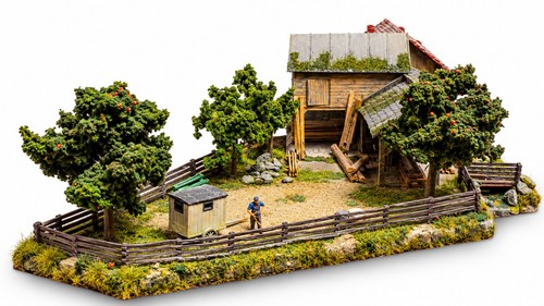 Diorama sägewerk - –,