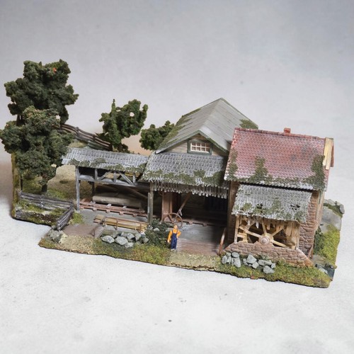Diorama sägewerk - diorama, –